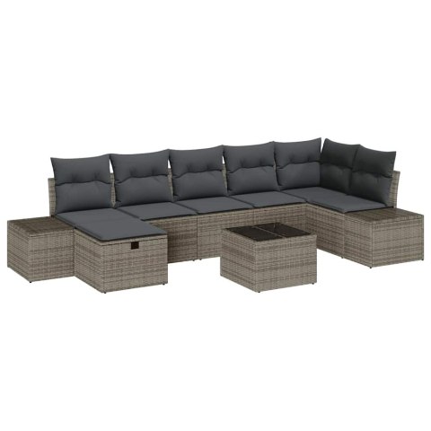 Zestaw Sof z poduszką 7 pcs polirattan