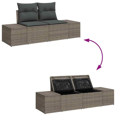 Zestaw Sof z poduszką 7 pcs polirattan