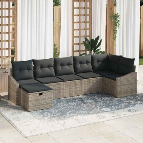 Zestaw Sof z poduszką 8 pcs polirattan