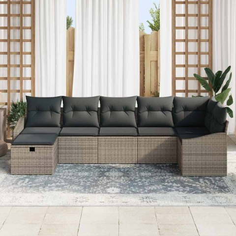 Zestaw Sof z poduszką 8 pcs polirattan