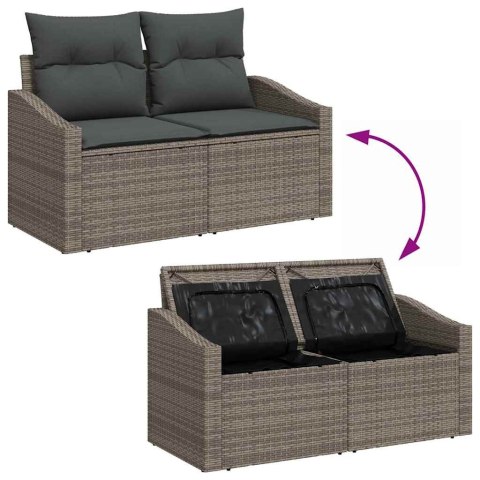 Zestaw Sof z poduszką 8 pcs polirattan