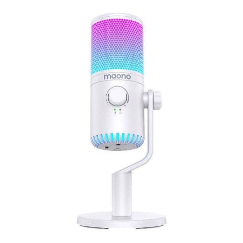 Mikrofon MAONO DM30RGB (biały)