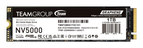 Dysk SSD Team Group NV5000 1TB M.2 PCIe NVMe Gen4 x