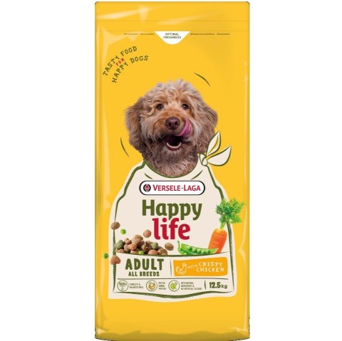 Versele Laga HappyLife karma sucha z kurczakiem dla psów dorosłych 12,5kg