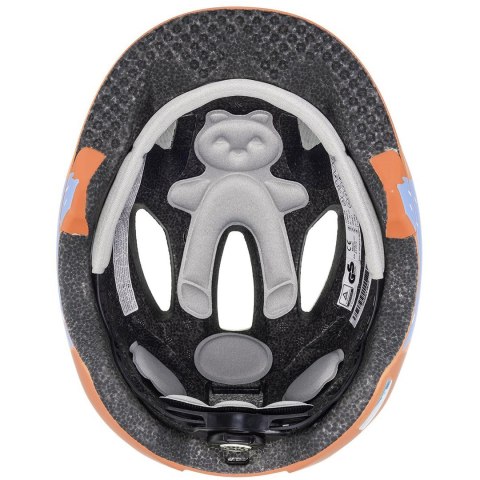 Kask rowerowy dziecięcy uvex oyo style monster papaya matt 50-54