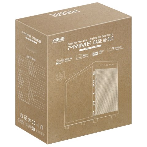 Obudowa Asus PRIME AP303 TG BLACK