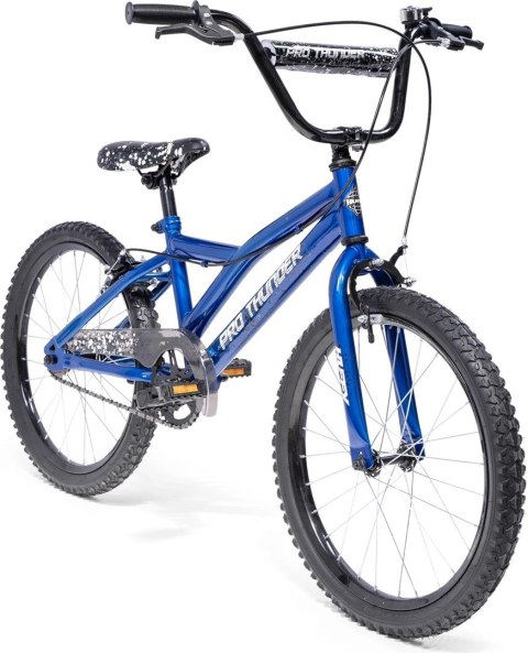 Rower BMX Huffy HX PRO 20" alu, czarno-niebieski (53000W)