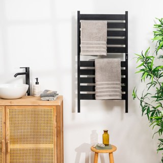 Elektryczna ścianka lub podłogowy grzejnik do suszenia ręczników InnovaGoods WARMER 10 SLIM BARS Plastikowy Stal węglowa (Odnowi