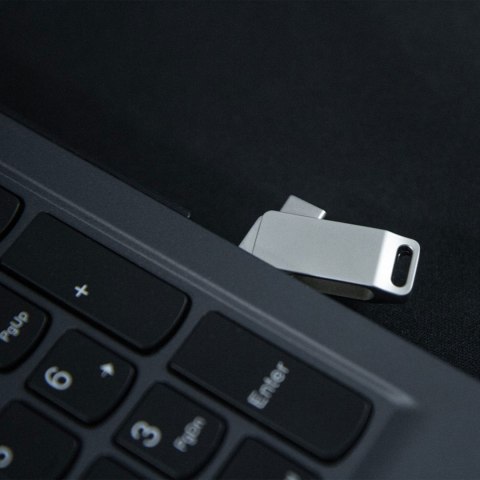 Pendrive Goodram USB + USB C 32GB srebrny