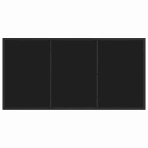 Zestaw do jadalni w ogrodzie 5 pcs Czarny