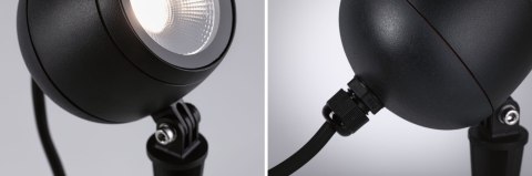 Reflektor ogrodowy Plug & Shine KIKOLO LED 7.2W 60st. 460lm 3000K IP65 24V antracyt
