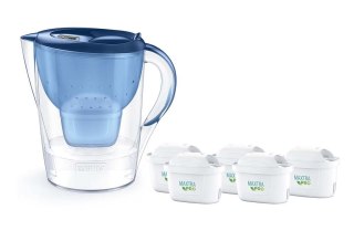 Dzbanek filtrujący Brita Marella XL+5 wkładów MaxtraPro PP (3,5l; niebieski)