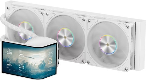 Chłodzenie wodne Krux HydroArc 360 White (KRXE011)