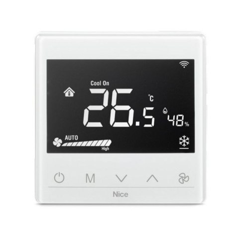 Termostat do sterowania temperaturą Nice Fan2-Control White