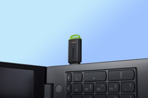 KINGSTON 256GB Portable USB 3.2 Gen 1 DataTraveler Exodia Black/Green