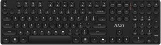 Zestaw klawiatura + mysz MSI Forge K210 Wireless Mouse and Keyboard Combo bezprzewodowe czarne