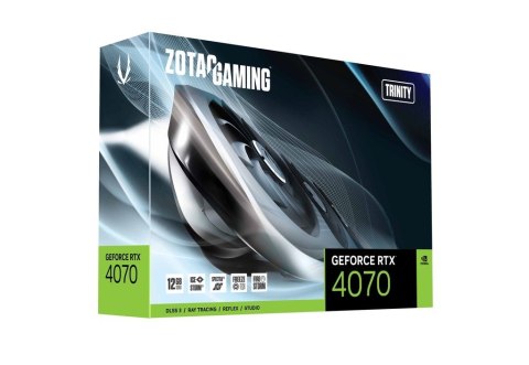 Karta graficzna ZOTAC GAMING GeForce RTX 4070 Trinity 12GB GDDR6X DLSS 3 (OUTLET)