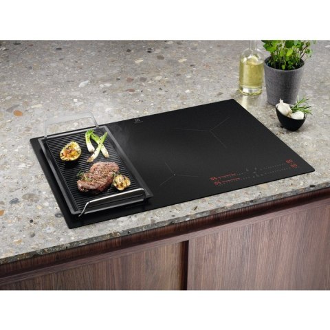 Płyta indukcyjna ELECTROLUX EIS82453IZ SaphirMatt 78 cm SenseBoil Hoob2Hood czarny mat