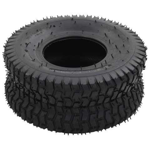 4-częściowy zestaw opon i dętek do taczki, 15x6.00-6 4PR, guma