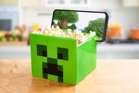 PP MINECRAFT CREEPER STREAMING SNACK BOWL