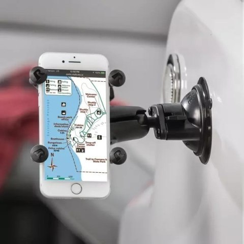 RAM Mount Twist-Lock™ Przyssawka Do Szyby/Deski Rozdzielczej z Głowicą rozmiar B RAM-B-224-1U
