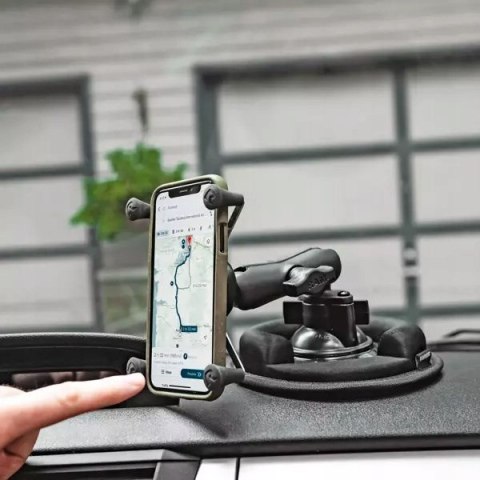 RAM Mount Twist-Lock™ Przyssawka Do Szyby/Deski Rozdzielczej z Głowicą rozmiar B RAM-B-224-1U