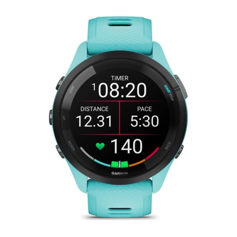 Zegarek Garmin Forerunner 265, 46mm AMOLED Blue