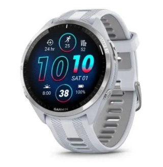 Zegarek Garmin Forerunner 965, 47mm AMOLED Mleczny Kwarc