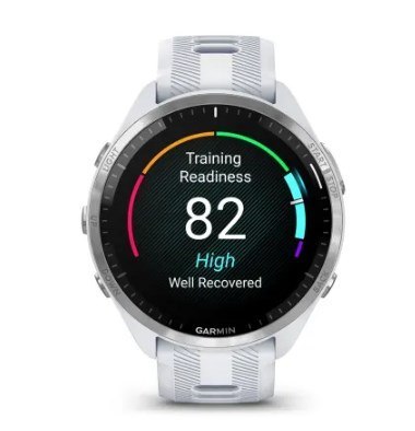 Zegarek Garmin Forerunner 965, 47mm AMOLED Mleczny Kwarc