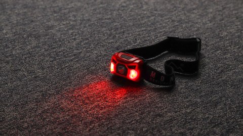 MONTIS LATARKA BATERYJNA CZOŁOWA/NAGŁOWNA LED Z SENSOREM "WAVE" MT002