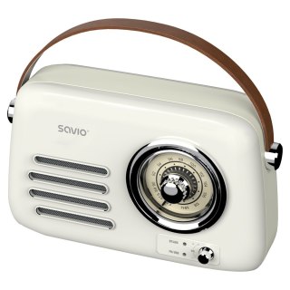 SAVIO RADIO PRZENOŚNE BIAŁE RS-02