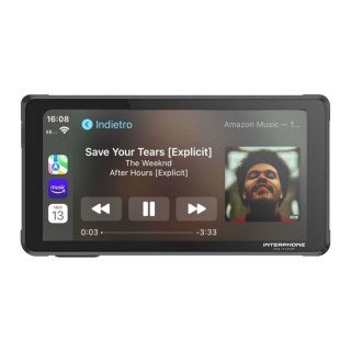 Wyświetlacz INTERPHONE SYNC55 SMART DISPLAY (CAR PLAY/ANDROID AUTO) Black