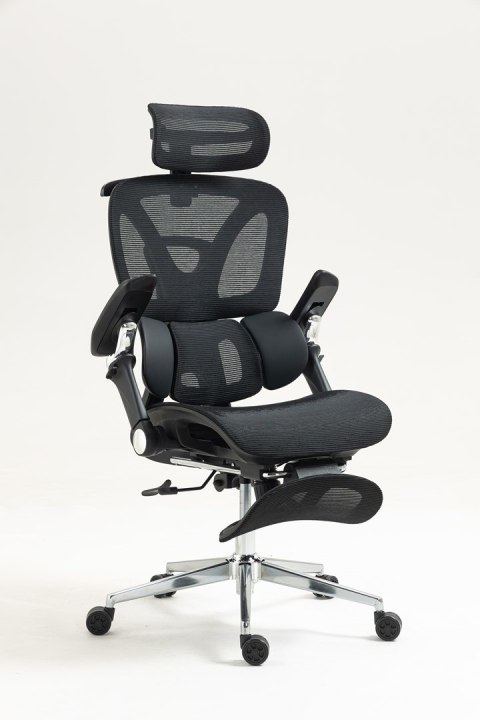 Activejet Fotel biurowy Ergonomiczny YK848 czarny