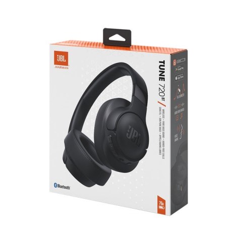 Słuchawki JBL Tune 720BT (nauszne, black)