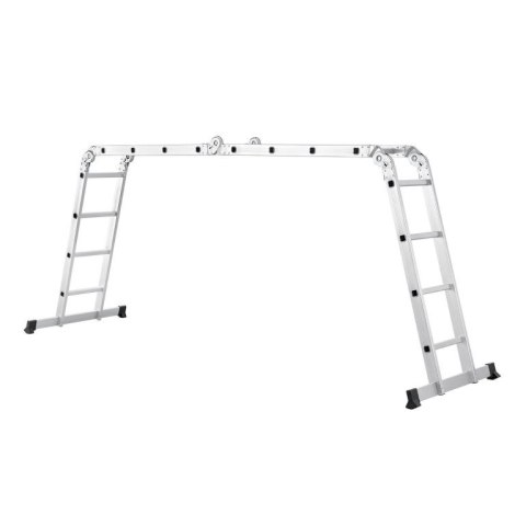 Aluminiowa drabina składana 3,6 m, 4-segmentowa, 6 szczebli