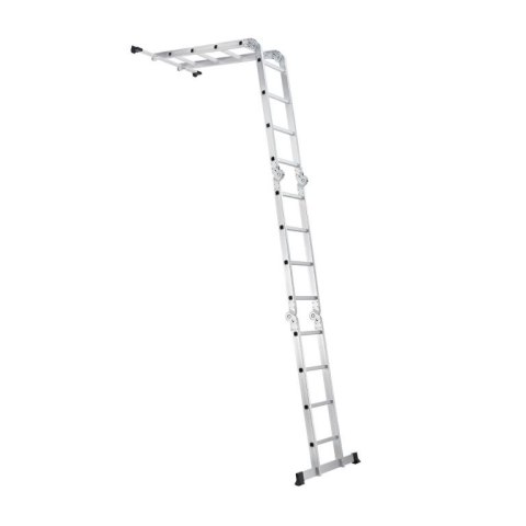 Aluminiowa drabina składana 3,6 m, 4-segmentowa, 6 szczebli
