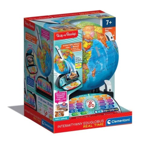 Zestaw Clementoni - Interaktywny Eduglobus Real Time