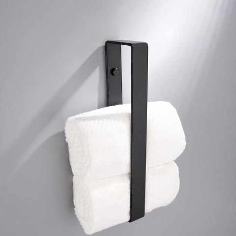 Wieszak loftowy KASOS 40 cm czarny