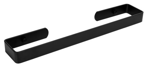 Wieszak loftowy KASOS 40 cm czarny