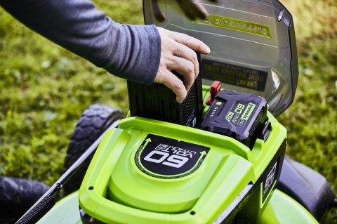 60V kosiarka 51 cm Greenworks GD60LM51SPK4 zestaw ładowarka + aku 4Ah