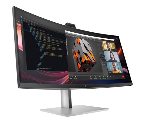 Monitor HP LED 34" S7 Pro 734pm (8K157UT) Curved IPS 120Hz WQHD Kamera RJ-45 ThunderBolt 4
