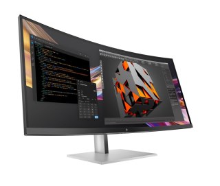 Monitor HP LED 37,5" S7 Pro 738pu (8K167AA) Curved IPS WQHD+ HDR400 RJ-45 ThunderBolt 4