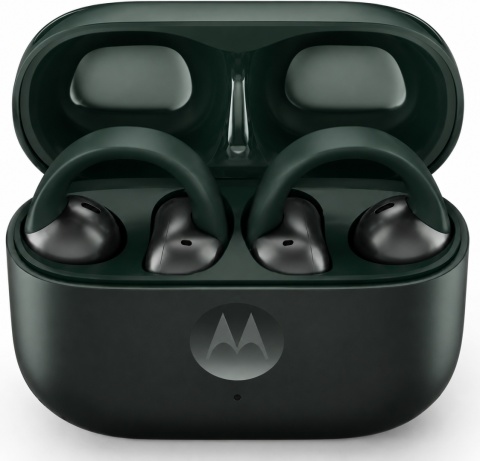 Motorola Moto Buds Loop – bezprzewodowe słuchawki Bluetooth, zielone