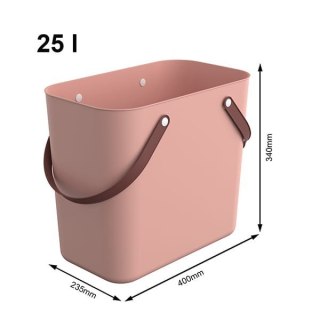 Rotho Multibag Albula Style 25L różowy Meadow rose