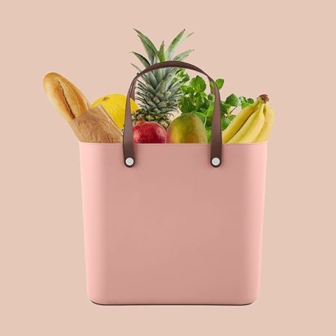 Rotho Multibag Albula Style 25L różowy Meadow rose
