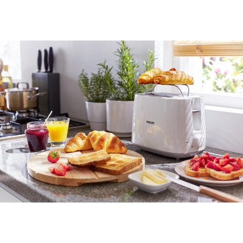 Toster Philips HD2581/00 ( 900W ; kolor biały ) (OUTLET)