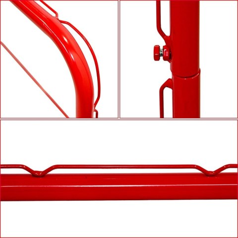 BRAMKA DO UNIHOKEJA UNIHOC TURNIEJOWA 115X160CM Z SIATKĄ I PILKOCHWYTEM AZETX