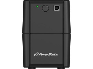 Zasilacz awaryjny UPS Power Walker Line-Interactive 650VA 2xSCHUKO RJ11 In/Out USB