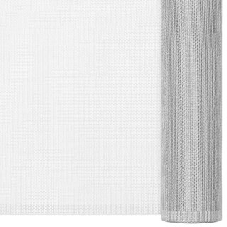 Siatka aluminiowa, 112 x 500 cm, srebrna