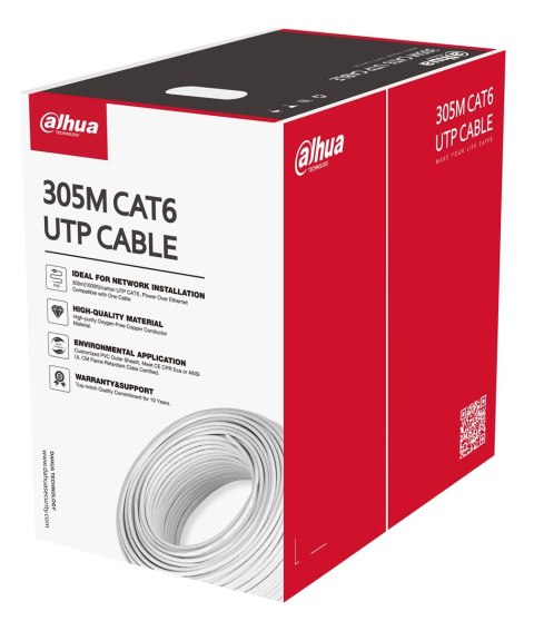 KABEL SKRĘTKA UTP PFM920I-6UN-C-WHITE DAHUA